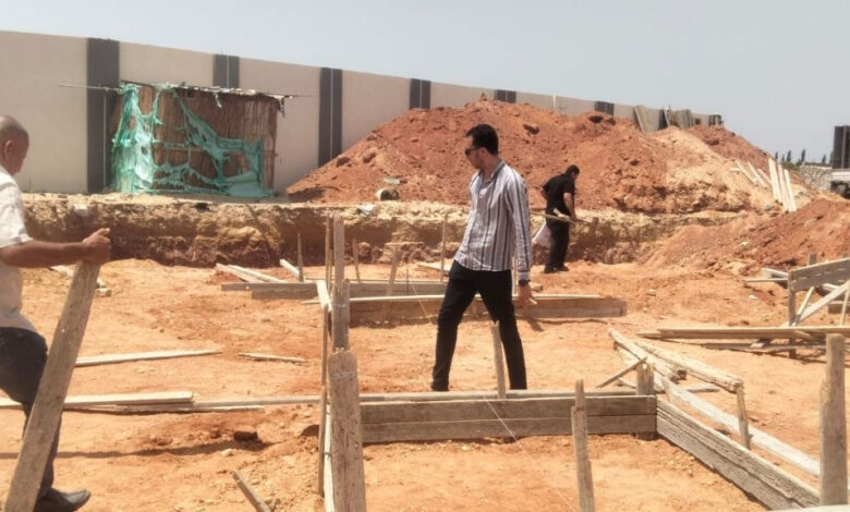 إزالة ١٣ حالة تعدي بالبناء المخالف بالشرقية