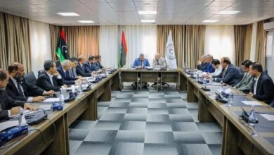 محمد بن غلبون يبحث مع وزير التعليم العالي ملفات الجامعات والدراسات العليا