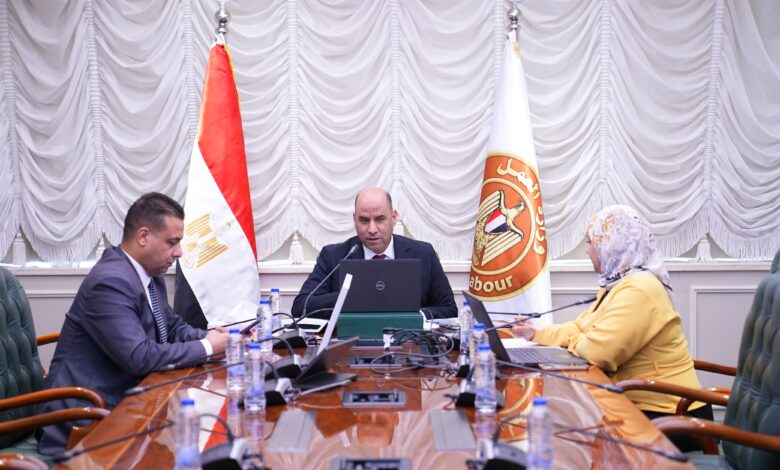 وزير العمل يعقد اجتماعًا للجنة الدائمة المعنية بمتابعة وتيسير إجراءات تأسيس المنظمات النقابية العمالية