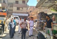 318 محضرًا في حملة واحدة الفشن على الإشغالات ومخالفات البناء