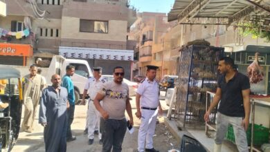 318 محضرًا في حملة واحدة الفشن على الإشغالات ومخالفات البناء
