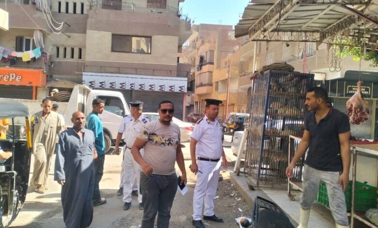 318 محضرًا في حملة واحدة الفشن على الإشغالات ومخالفات البناء