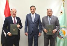 وزير الزراعة يشهد توقيع مذكرة تفاهم بين «البحوث الزراعية» والمعهد الوطني للتكنولوجيا الزراعية الارجنتيني