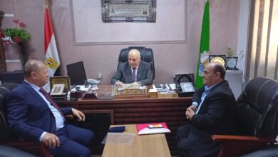 وكيل الصحة بالقليوبية يبحث مع رئيس مجلس إدارة المعهد الفني النموذجي للتمريض بالعبور سبل التعاون