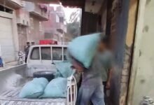 ضبط كمية من الدقيق المدعم داخل ماكينة طحين بمركز ومدينة الشهداء
