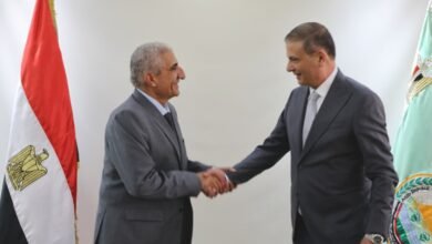 وزير الزراعة يستقبل مدير "أكساد" لمتابعة المشروعات التنموية المشتركة ومكافحة التصحر