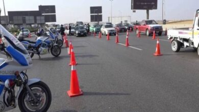 ​غلق جزئي بالتناوب لكوبري 6 أكتوبر