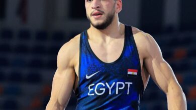 «القاسم» ابن كفر الشيخ بطل مصارعة منتخب مصر والمشروع القومي إلى النهائي بدورة ألعاب البحر المتوسط
