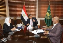 محافظ القليوبية يتابع الموقف الحالي للمجازر على مستوى المحافظة