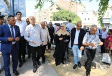 محافظ القاهرة يتفقد بدء أعمال تطوير ورفع كفاءة شارع السرايات بحى الوايلى