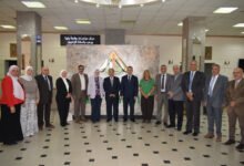 نواب رئيس جامعة بنها يستقبلون وزير المالية السابق على هامش محاضرة «مصر ما بعد الصندوق» بكلية التجارة