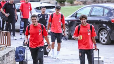 بعثة الأهلي تصل إلى برشلونة