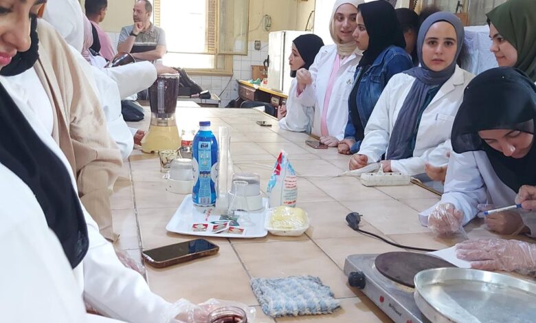 «الزراعة» تنظم برنامجًا تدريبيًا لطلاب كلية الزراعة سابا باشا بجامعة الإسكندرية