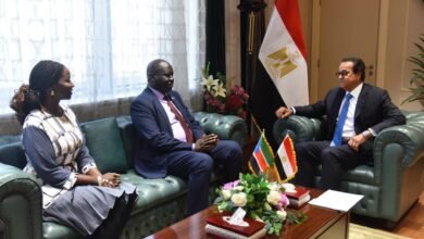 وزير الصحة يستقبل سفير جنوب السودان لبحث تعزيز التعاون الصحي