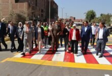 محافظ القليوبية يختتم جولته بافتتاح أعمال تطوير شارعي جمال حمدان بقليوب والحرية بالقناطر الخيرية