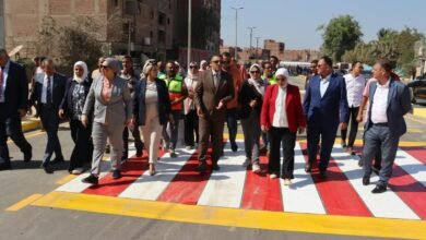 محافظ القليوبية يختتم جولته بافتتاح أعمال تطوير شارعي جمال حمدان بقليوب والحرية بالقناطر الخيرية