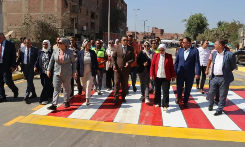 محافظ القليوبية يختتم جولته بافتتاح أعمال تطوير شارعي جمال حمدان بقليوب والحرية بالقناطر الخيرية