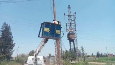 رئيس مدينة بيلا تتابع خطة رفع كفاءة الإنارة وتأمين الطرق
