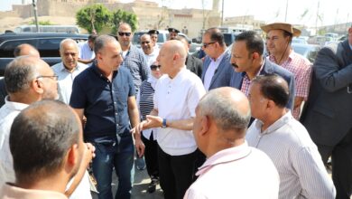 محافظ القاهرة يتفقد منطقة السيدة عائشة لمتابعة سير العمل في مشروعات التطوير الجارية