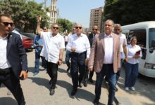 محافظ القاهرة يفوم بجولة ميدانية بالمنطقة الجنوبية شملت أحياء المعادى والبساتين ودار السلام