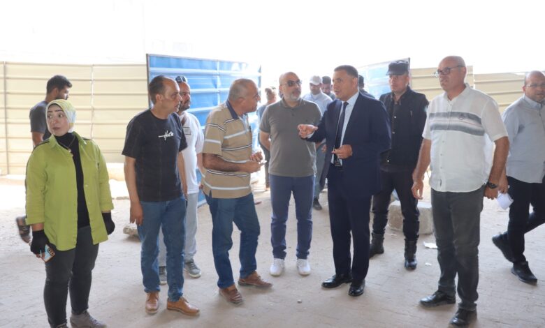محافظ القليوبية يتابع أعمال تطوير أنفاق شارع الرشاح بمدينة الخصوص