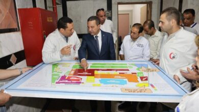 محافظ المنوفية يتفقد خطط التطوير ورفع الكفاءة المقترحة لعدد من المنشآت الطبية
