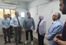 نائب رئيس جامعة بنها للدراسا العليا والبحوث تتفقد إجراءات الكشف الطبي على الطلاب الجدد