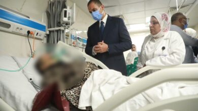 وزير الصحة يكلف نائبه يتفقد موقع الحريق بعيادة مدينة نصر ومركز الأورام