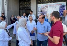 نائب وزير الصحة يتفقد منشآت المنيا الصحية ويوجه بتحسين الخدمات