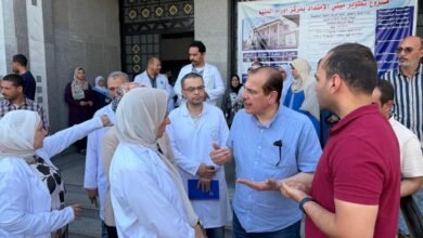 نائب وزير الصحة يتفقد منشآت المنيا الصحية ويوجه بتحسين الخدمات