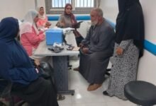 100 يوم صحة تقدم 198 ألف خدمة طبية مجانية للمواطنين ببني سويف