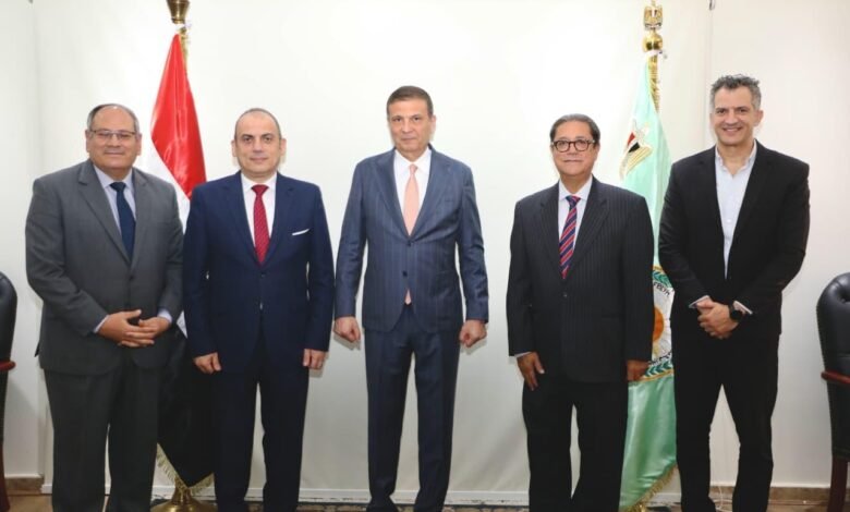 وزير الزراعة يستقبل المدير العام الجديد لـ "إيكاردا"