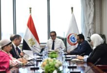 وزير الصحة يستقبل رئيس الجمعية العالمية لجراحات الجلوكوما لمناقشة سبل التعاون