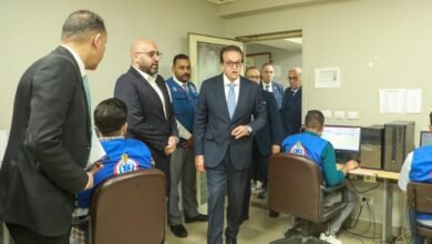 وزير الصحة يتفقد مركز الخدمات الطارئة 137