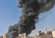 اندلاع حريق داخل مخزن في روض الفرج