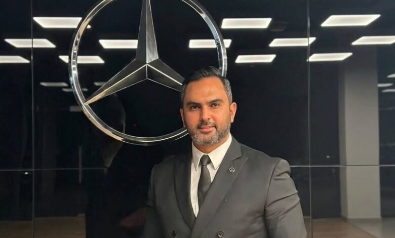 أحمد نبيل مديراً لمبيعات مرسيدس مع (GNA – NATCO)