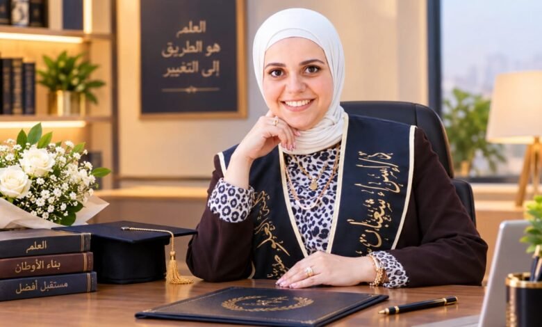 تهنئه بمناسبة الحصول علي ((درجة الماجستير ))