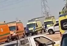 " ٣٠ " سيارة إسعاف للسيطرة على حريق " بمصنع كرتون " بالمنطقة الصناعية بالعبور