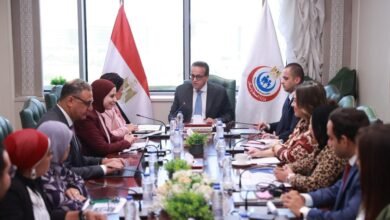 وزير الصحة يبحث مع نائب وزير الخارجية والتعاون الدولي الموقف التنفيذي لمشروعات قطاع الصحة