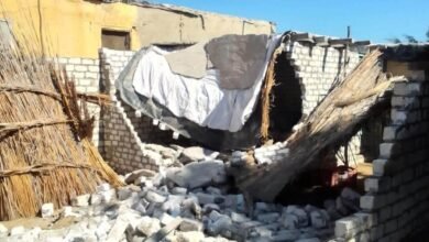 محافظ كفرالشيخ :10 قرارات إزالة علي مساحة 13 ألف و400 متر ببلطيم