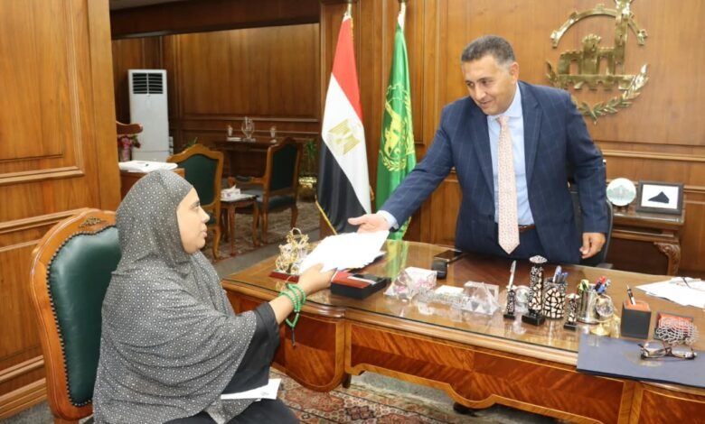 " محافظ القليوبية " يستجيب لإستغاثة أم لأربعة أطفال ويوفر لها مسكنًا ويؤمّن احتياجاتها الأساسية