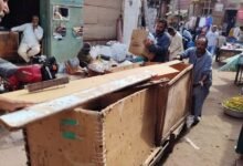 حملات لاعادة الانضباط وفتح الطرق للمواطنين بفاقوس