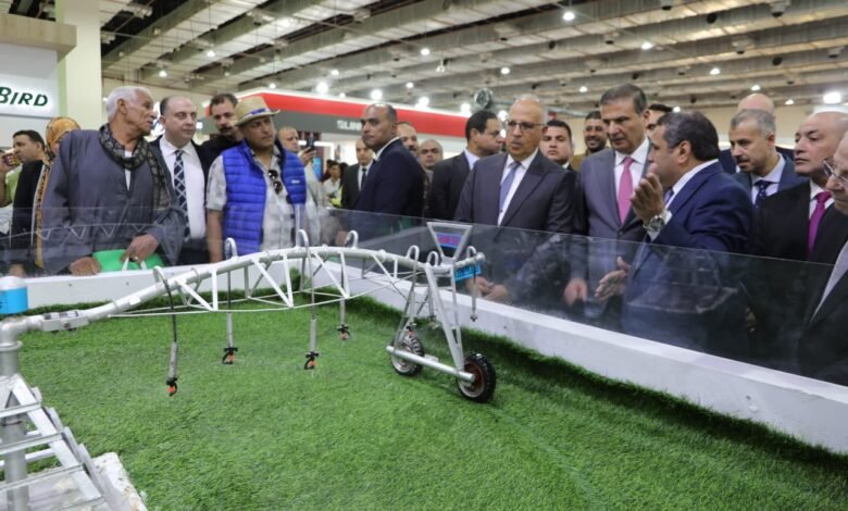وزير الزراعة يفتتح معرض صحارى الدولي في نسخته الـ38 بحضور وزير الموارد المائية والري