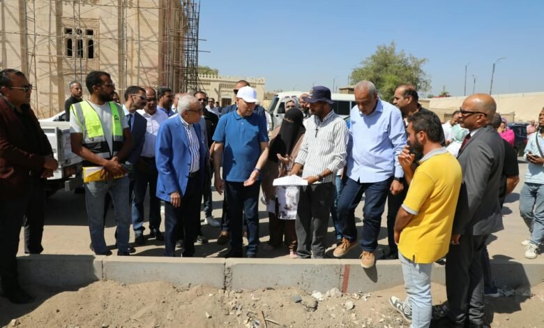 محافظ القاهرة فى جولة تفقدية بمناطق الإمام الشافعي والسيدة عائشة وسور مجرى العيون