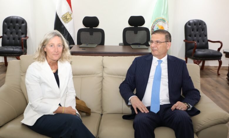 وزير الزراعة يتابع مع "الوكالة الإيطالية" مستجدات المشروعات المشتركة وتقدم مشروع "EU-KAFI"