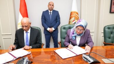 وزير العمل يشهد توقيع بروتوكول تعاون مع "صندوق الخدمات الاجتماعية والصحية والثقافية"