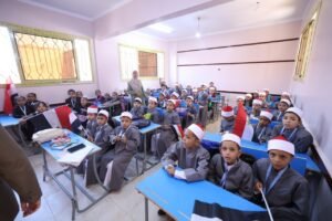 محافظ الفيوم ووكيل قطاع المعاهد يفتتحان معهد أبو بكر الصديق الأزهري