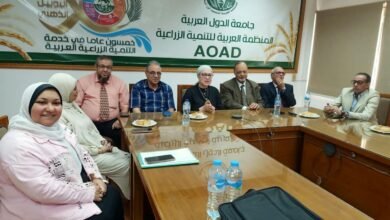 "الصحة الحيوانية" والمنظمة العربية للتنمية الزراعية يختمان الدورة التدريبية الدولية