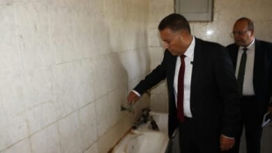 *محافظ القليوبية:استبعاد مدير " مدرسة برقطا الإعدادية بكفر شكر " لتدني مستوى النظافة