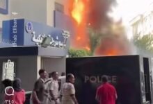 الحماية المدنية تسيطى على حريق بمحيط قسم الأزبكية